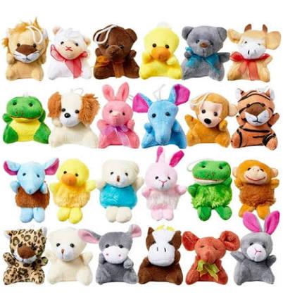 JOYIN Mini Animal Plush Toy Assortment