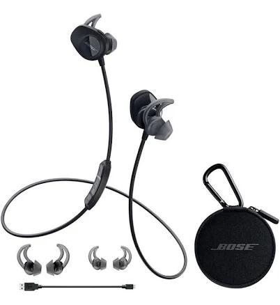 Bose Soundsport Wireless In-ear Neckband Headphones Nfc Black Earbuds