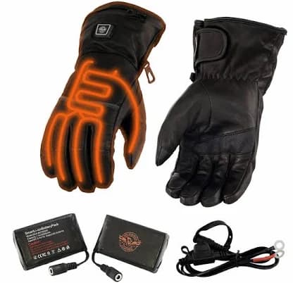 Milwaukee Leather Men's Heated Winter Gloves