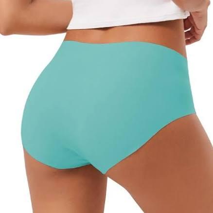 INNERSY Women's Seamless No Show Hipster Panties 3-Pack