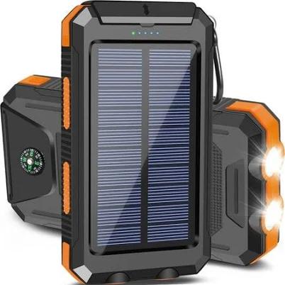 Durecopow 20000mAh Solar Charger