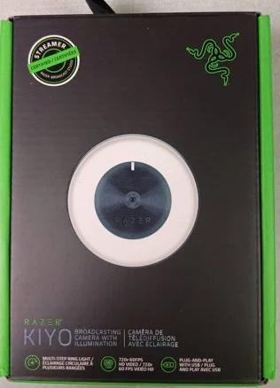 Razer - Kiyo - Broadcasting Camera With Illumination - Spotlight Your