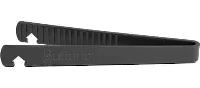 Toaster Tongs with Integrated Oven Rack Pusher/ Puller