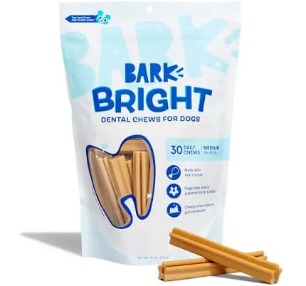 Barkbox BARK Bright Original Dental Chew Sticks Teeth Cleaning Treatment