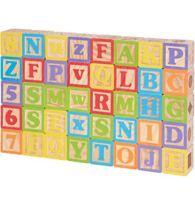 Spark Create Imagine ABC Wooden Blocks