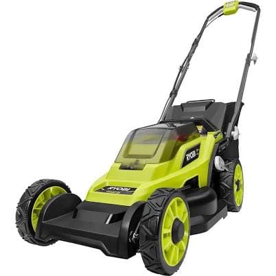 RYOBI 18V 13 in. Cordless Battery Walk Behind Push Lawn Mower (Tool Only)