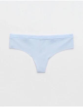 Aerie Smoothez No Show Lace Thong Underwear