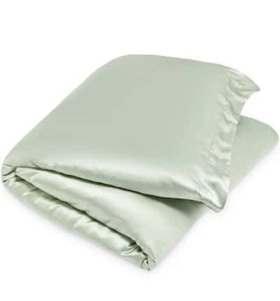 Sage Silk Duvet Cover