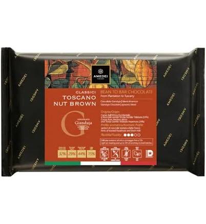 Atalanta Amedei Couverture Toscano Gianduja 1 Kg Bar