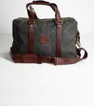 Waxed Canvas Weekender Bag