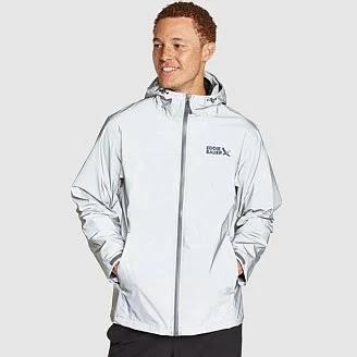 Eddie Bauer Men's Highbeam Reflective Waterproof Rain Jacket