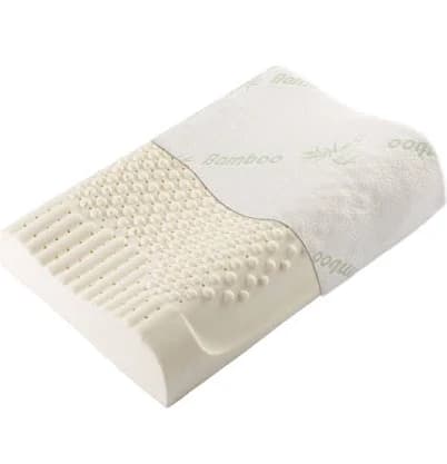 Alwyn Home Delphine Contoured Dunlop Latex Standard Pillow