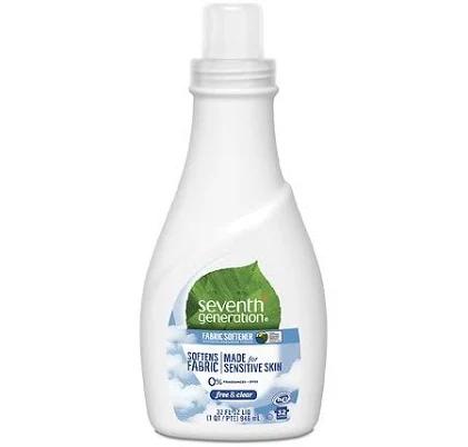 Seventh Generation Natural Liquid Fabric Softener Free Clear