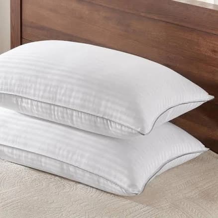 Basic Beyond Standard Pillows Set of 2 - Down Alternative Pillows for Sleeping, Soft 20 x 26 Inches Pillows Standard Size Set of 2 for Back, Stomach
