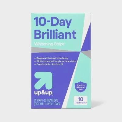 Up & Up 10-Day Brilliant White Whitening Strips