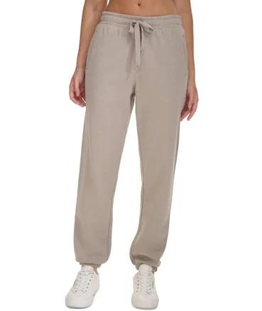 Calvin Klein Women's Fleece High Waist Drawstring Sweatpants