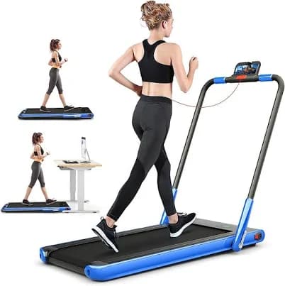 Goplus 2 in 1 Folding Treadmill