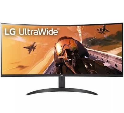 LG 34WP60C-B 34" 21:9 Curved UltraWide QHD Monitor