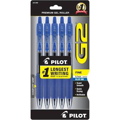 Pilot G2 Premium Gel Pen Retractable