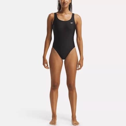 Reebok Women's Scoop-Neck One-Piece Swimsuit