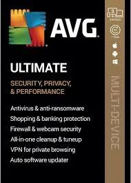 AVG Ultimate (Unlimited VPN + Internet Security + Cleaner) 3 Devices 1 Year - Download