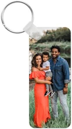 Personalized Rectangular Key Chain