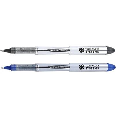 100 uni-ball Vision Elite Rollerball Pens - Personalized Custom Promotional Pens by Pens.com