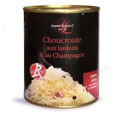 The Famous Laurent Sauerkraut Cooked with Lardons