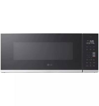 LG 1.3 Cu. Ft. Smart Low Profile Over-the-Range Microwave Oven