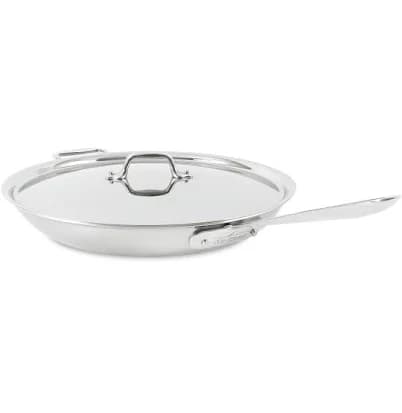All-Clad Stainless Steel Fry Pan 14" with Lid