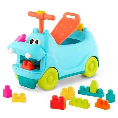 B. Toys Ride On Toy with Blocks