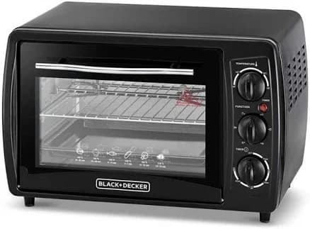 Black and Decker 19L Double Glass Multifunction Toaster Oven TRO19RDG-