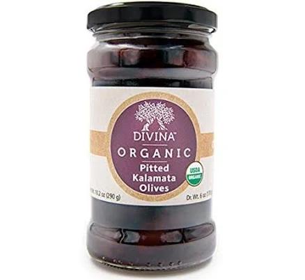 Divina Kalamata Organic Pitted Olives