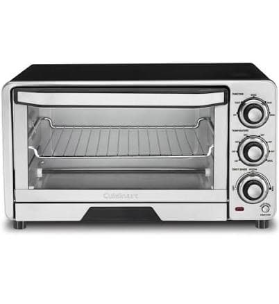 Restored Cuisinart Tob-40n Custom Classic Toaster Oven Broiler