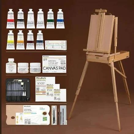 MEEDEN Professional Artist Acrylic Painting Set