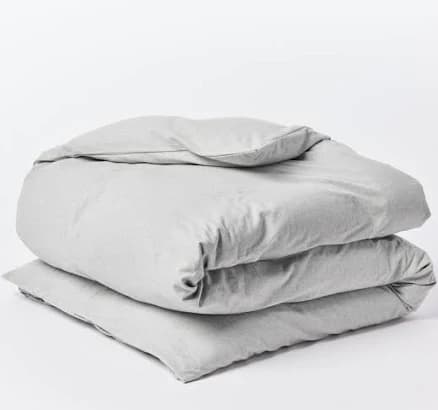 Coyuchi Cloud Brushed Organic Flannel Duvet Cover
