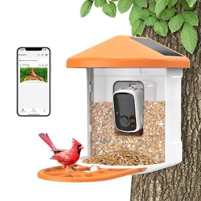 Smart Bird Feeder with 1080p Camera