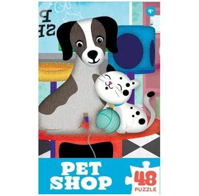 Pet Shop 48 Pieces Interlocking Jigsaw Puzzle for Kids