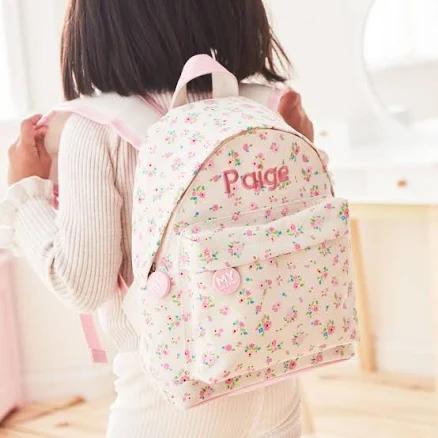 Personalized Ditsy Print Classic Mini Backpack