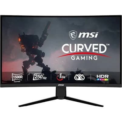 MSI 31.5" FHD Curved 250Hz 1ms FreeSync Gaming Monitor g32c4x