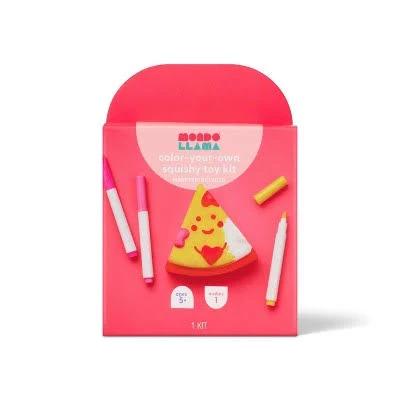 Mondo Llama Valentine's Your Own Squishie Craft Color