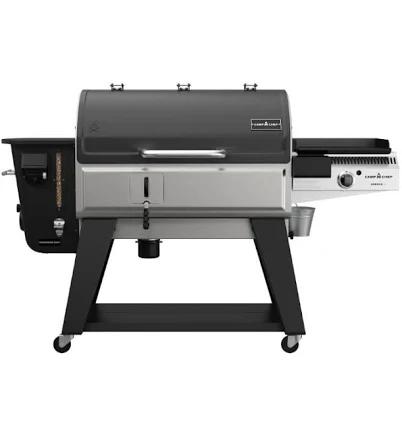 Camp Chef Woodwind Pro 36" Pellet Grill With Propane Sidekick Griddle - PG36WWSB - PG36WWSB + PG14