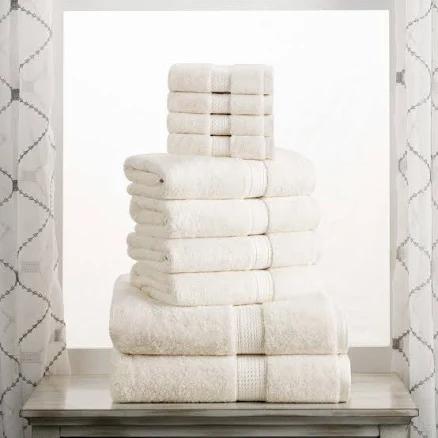 Superior Egyptian Cotton Heavyweight 10 Piece Bath Towel Set