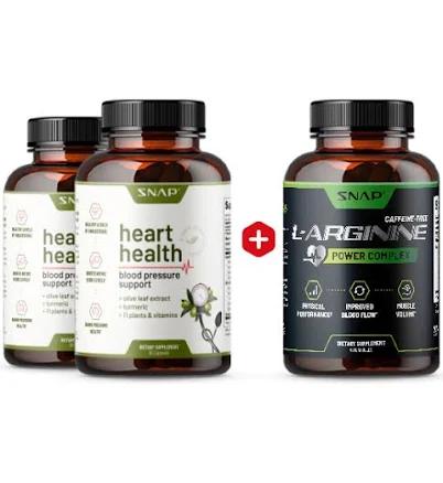 Snap Supplements Wellness Bundle with L-Arginine