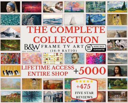 Frame TV Art Set of +5000 | Complete Store Collection | Vintage Art | Famous Art | Frame Tv Art | DIGITAL DOWNLOAD