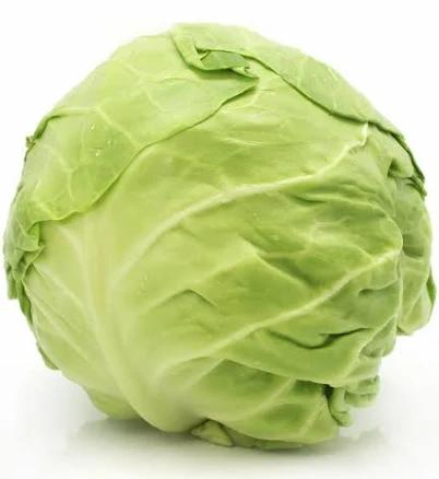 Farmers Market Locally Grown Cabbage, Green Organic, 1 bunch