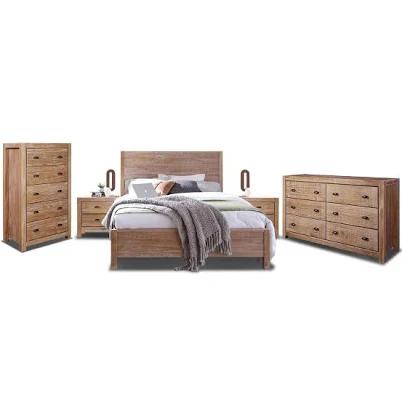 Montauk Solid Wood Bedroom Set