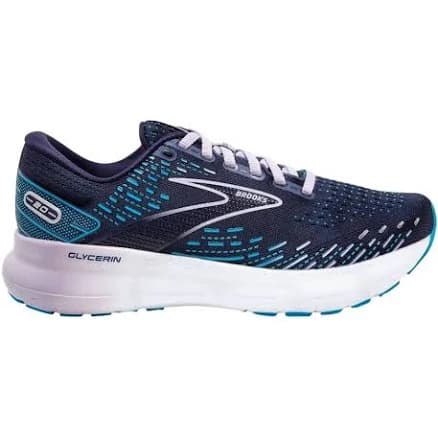 Brooks Women's Glycerin 20 Running Shoe - Peacoat/Ocean/Pastel Lilac - ONLINE STORE CREDIT/EXCHANGE ONLY 11 / Peacoat/Ocean/Pastel Lilac / B