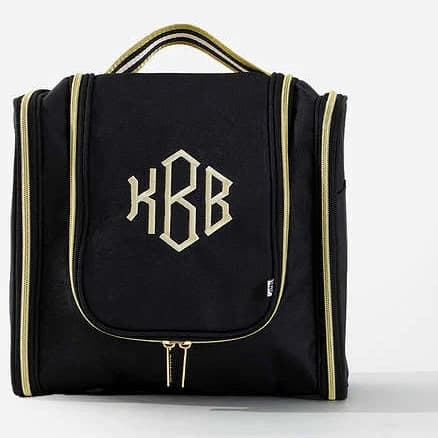 Monogrammed Hanging Toiletry Bag