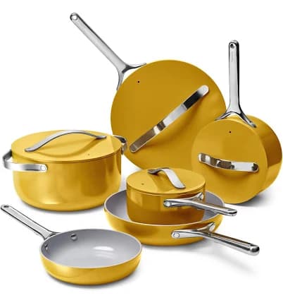 Caraway Deluxe Nonstick Ceramic Cookware Set